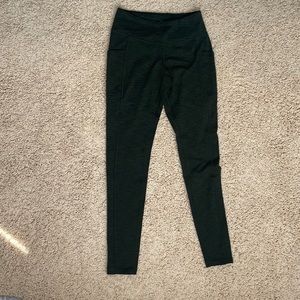 Women’s dark army green leggings